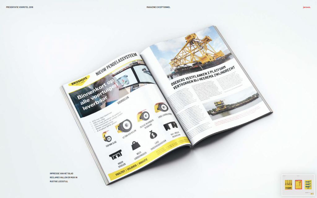 Magazine Exceptionnel Voorstel